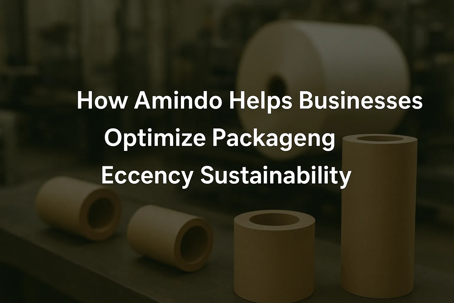 How Amindo Helps Businesses Optimize Packaging Efficiency and Sustainability