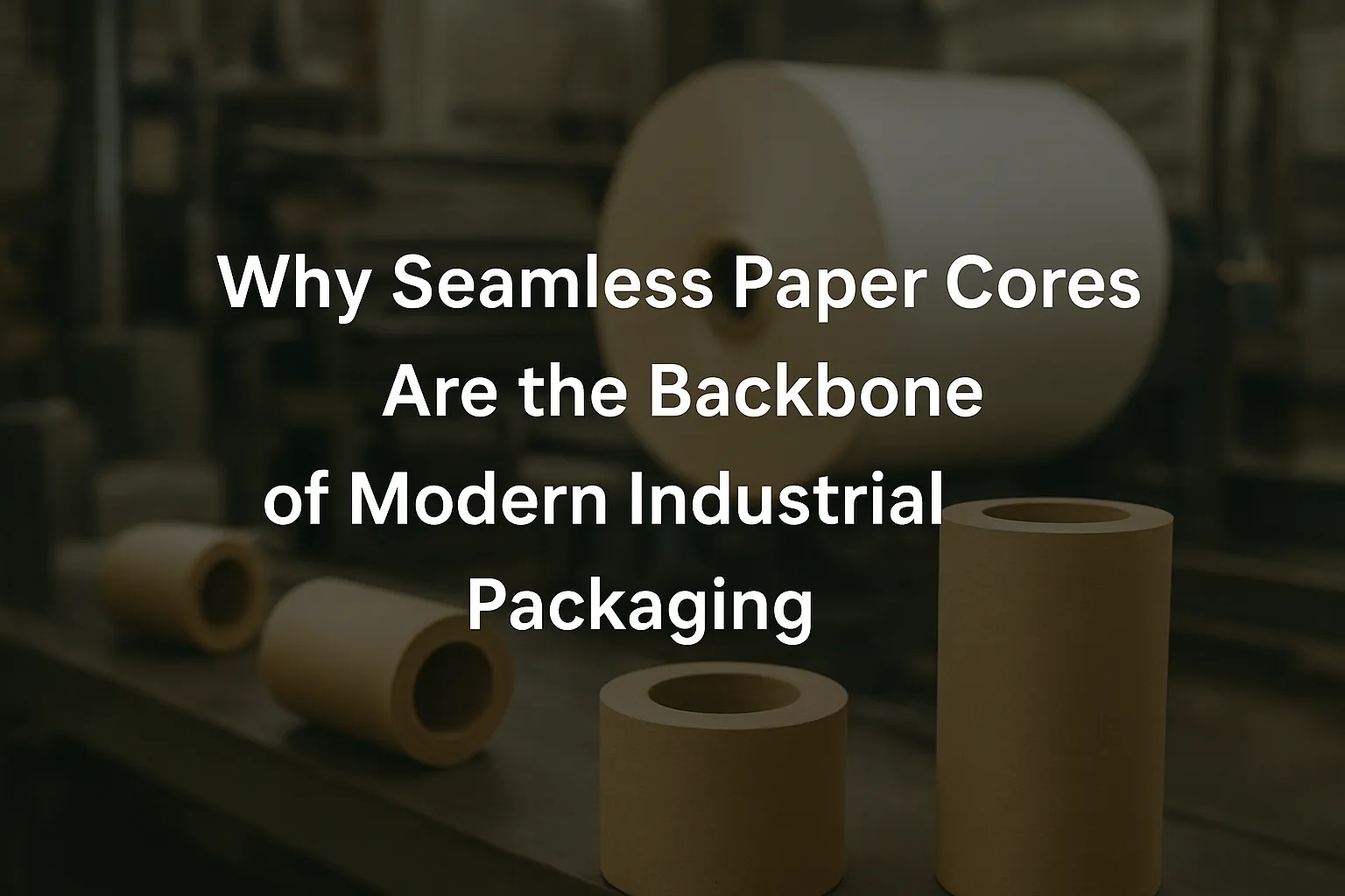Why Seamless Paper Cores Are the Backbone of Modern Industrial Packaging